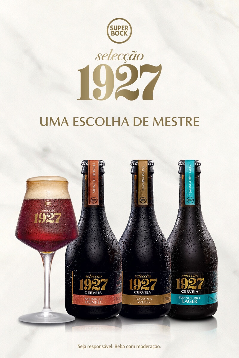 PUB Super Bock Seleção 1927 - Uma escolha de mestre