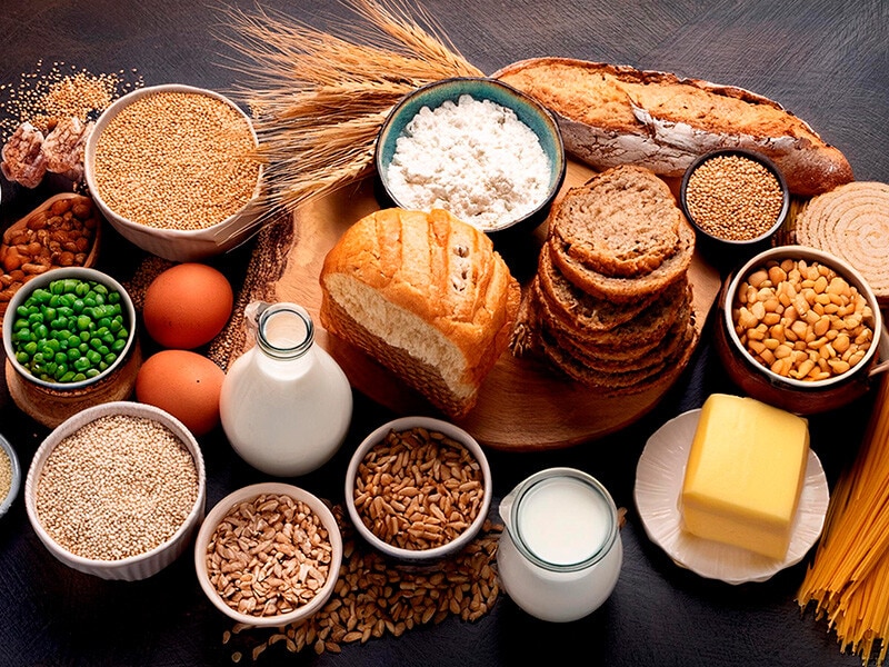 Produtos sem glúten e sem lactose