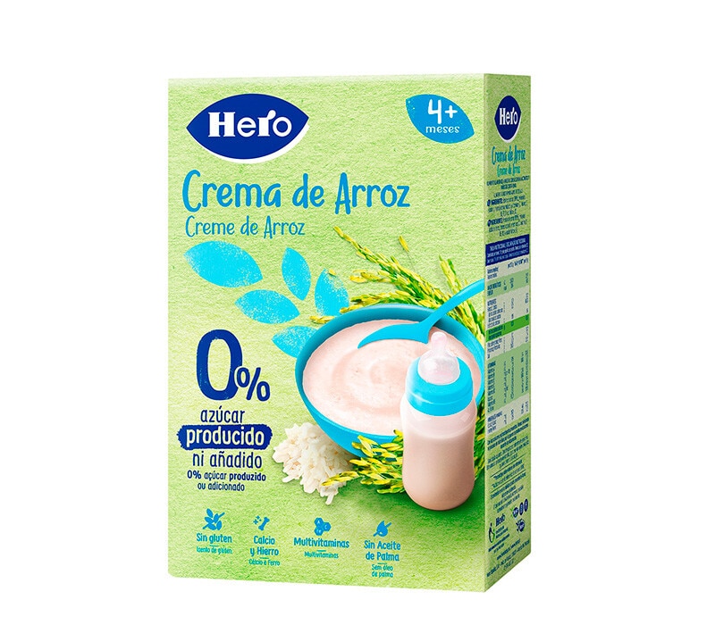 Hero Creme de Arroz embalagem 220 g