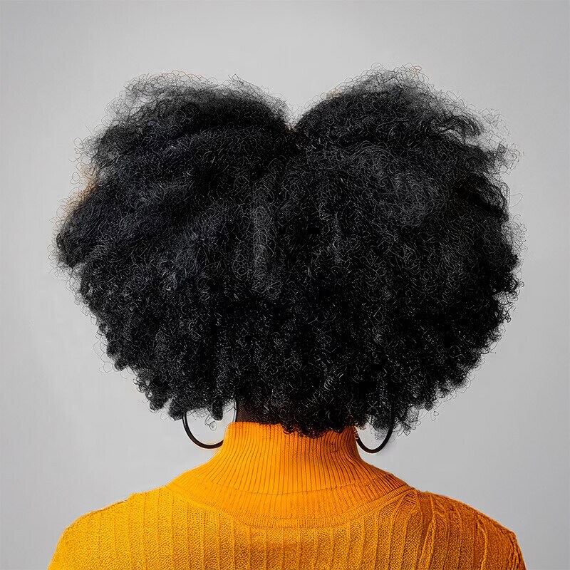 Cabello muy rizado