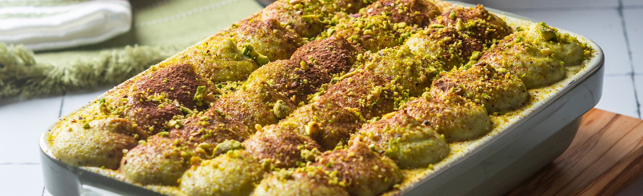 Tiramisu de pistácio