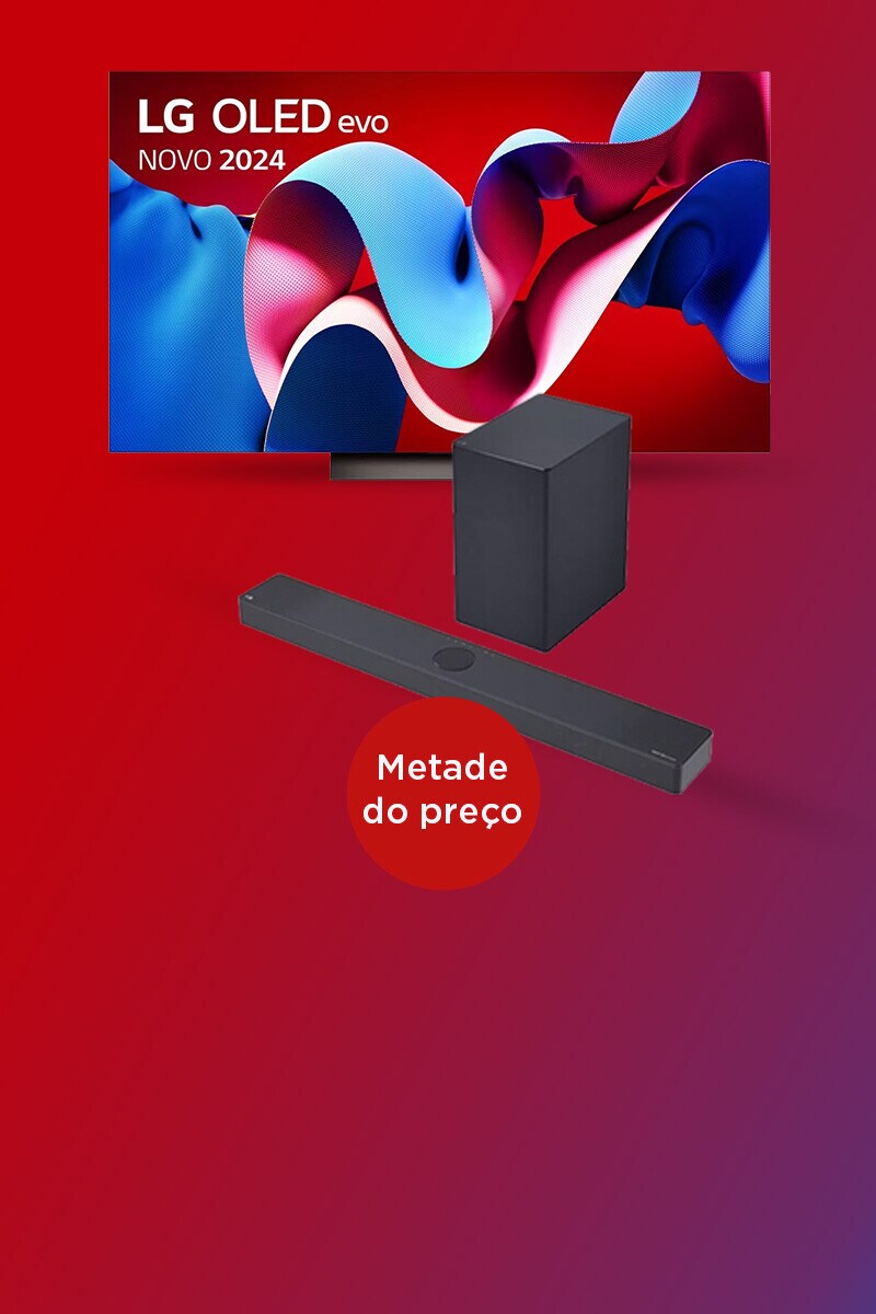 Na compra conjunta uma TV LG OLED UHD Smart TV 