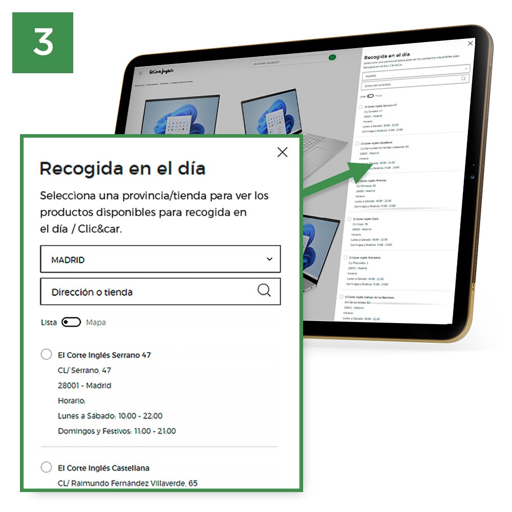 Click and Car · Paso 3
