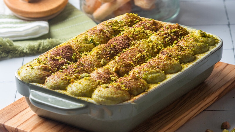 Tiramisu de pistácio