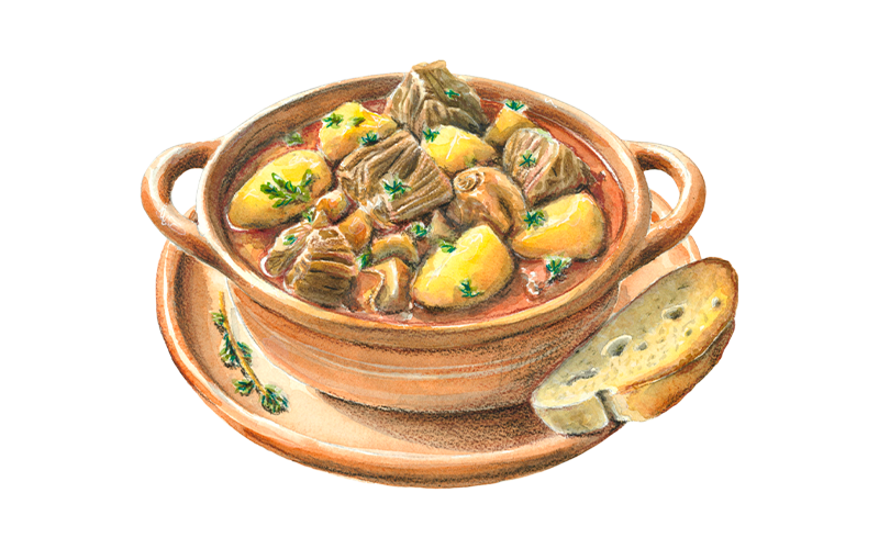 Ensopado de borrego