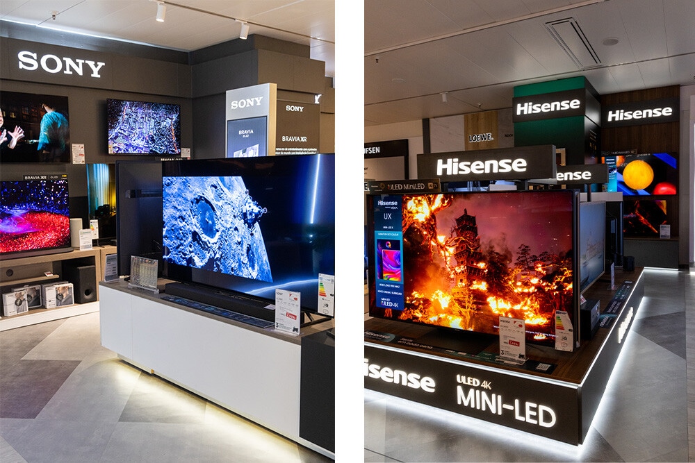 Bem-vindo ao novo piso de Tecnologia e Eletrodomésticos
