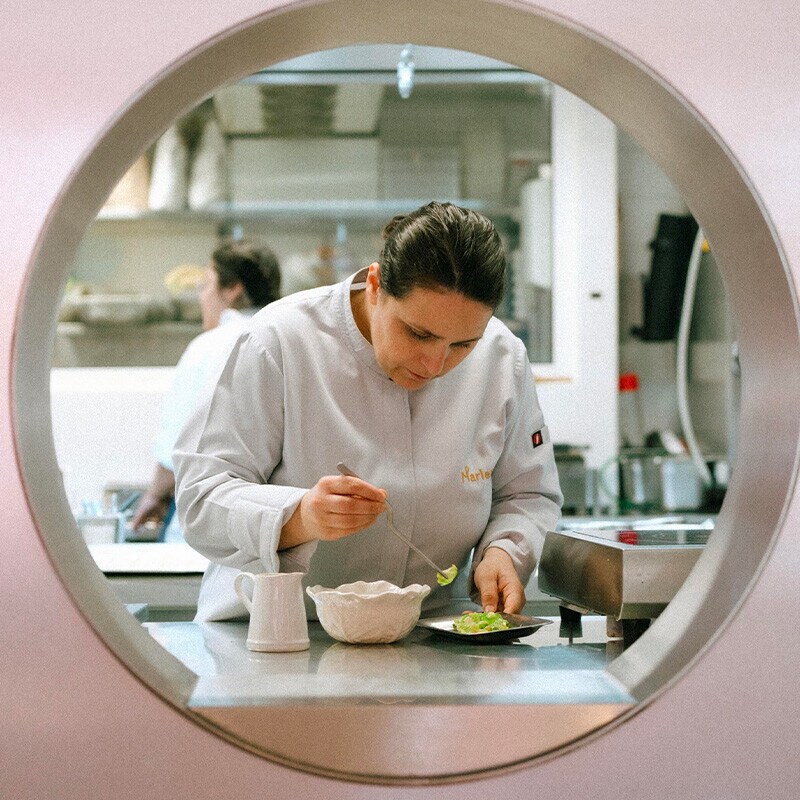 Gyosas de cozido a portuguesa pela chef Marlene Vieira