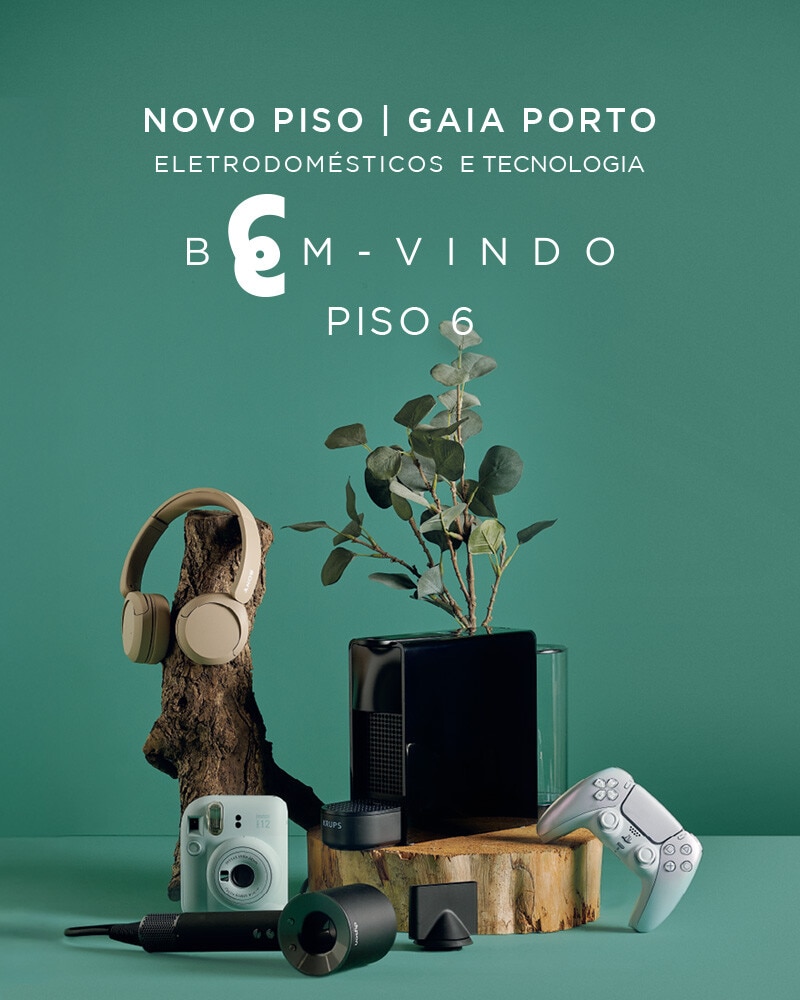 Bem-vindo ao novo piso de Tecnologia e Eletrodomésticos
