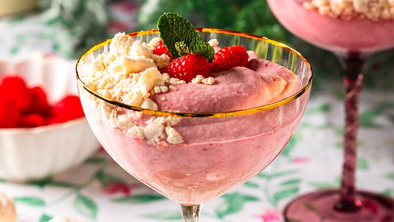 Espuma de Framboesa