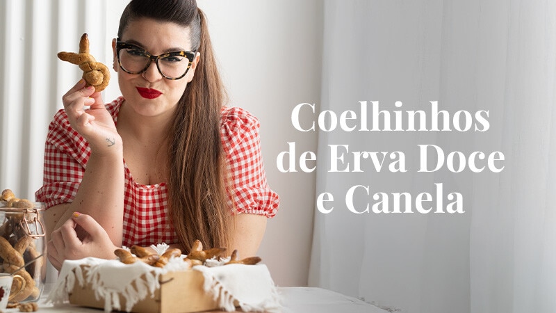 Coelhinhos de Erva Doce e Canela