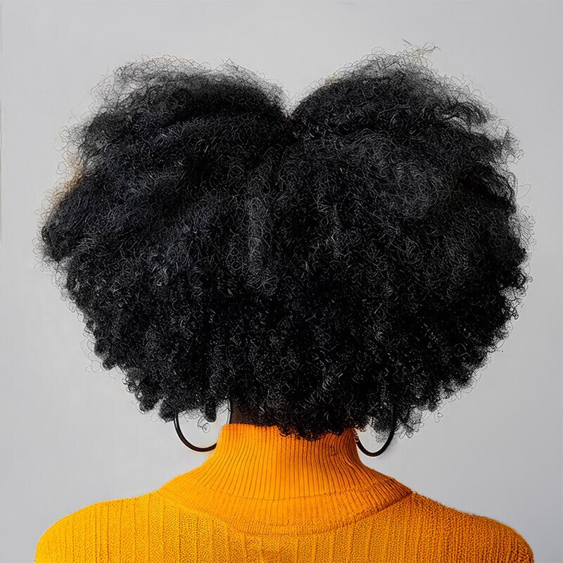 Cabello muy rizado