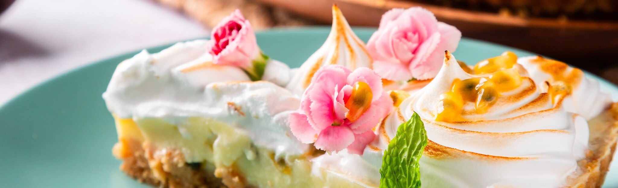 Tarte de Maracujá Merengada