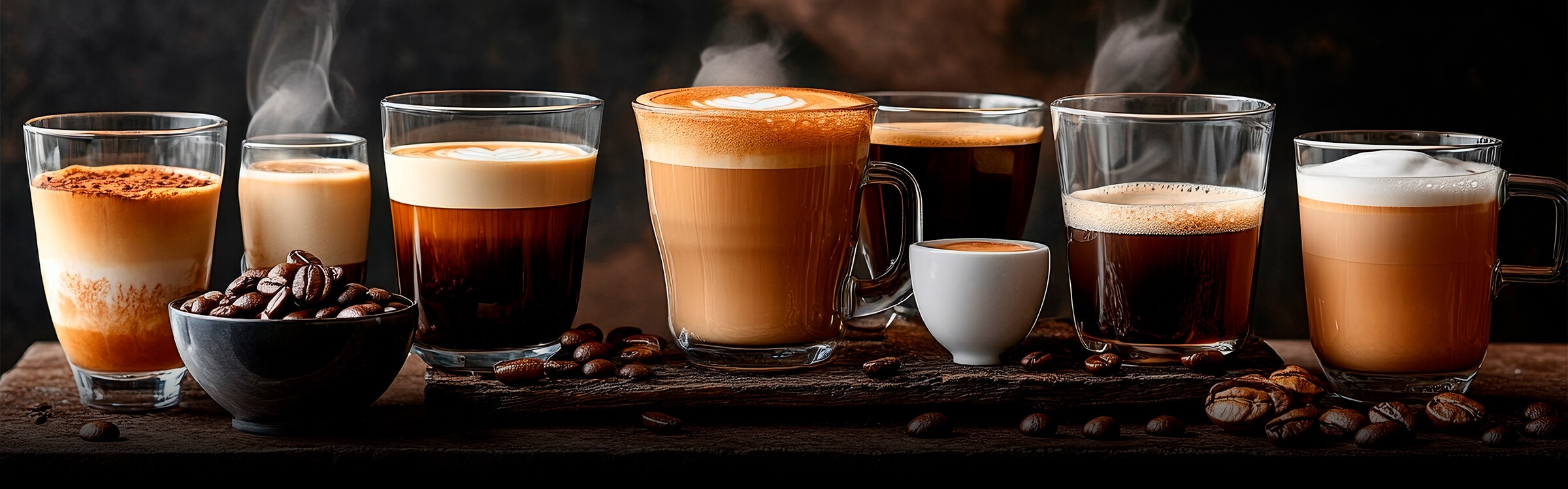 Crea bebidas perfectas, como un verdadero barista. Haz de cada taza una obra maestra
