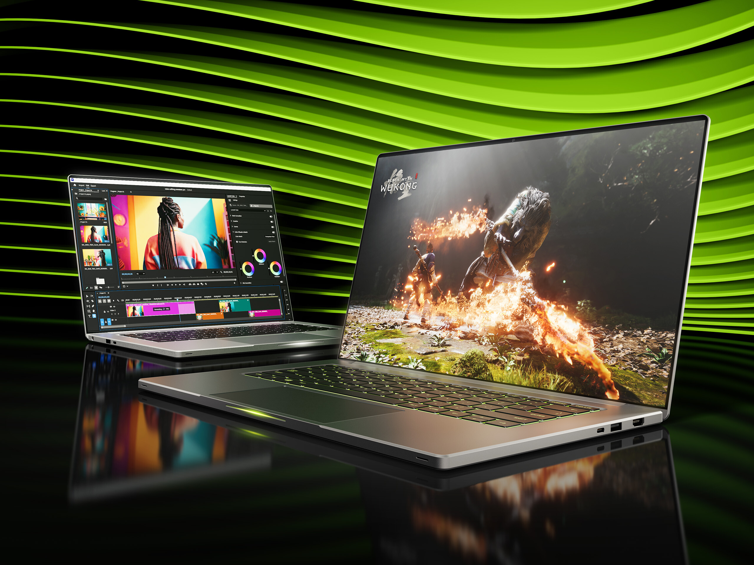 Portátiles gaming con gráficas RTX Serie 50