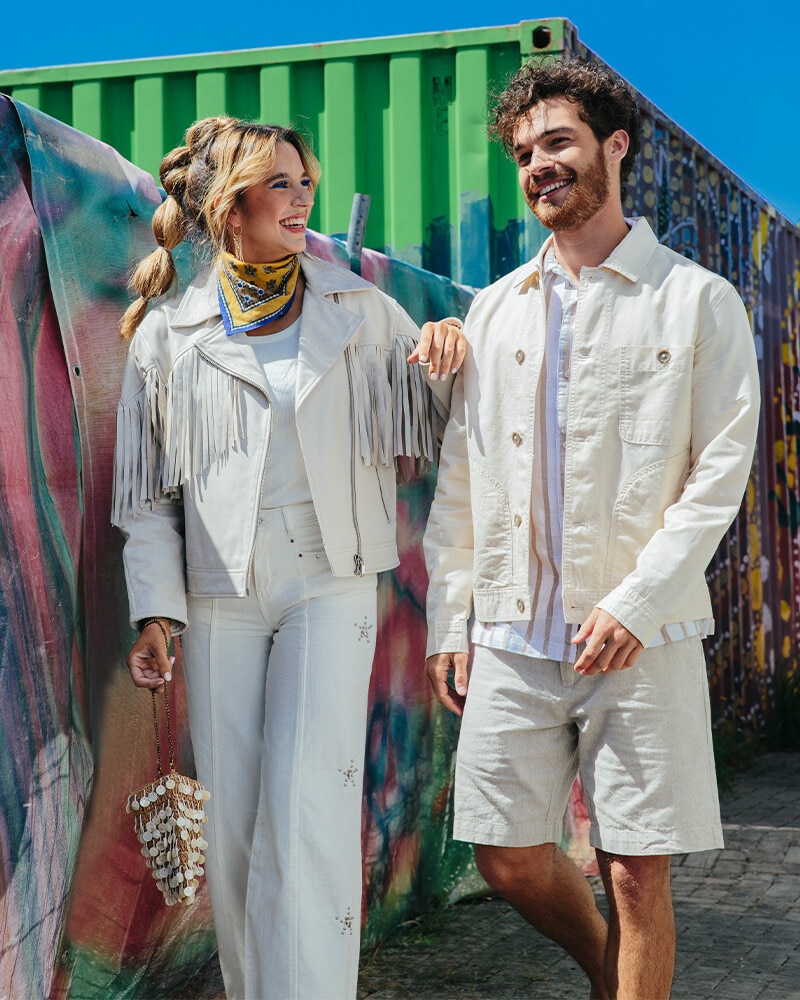 Look 1, Constanza e João