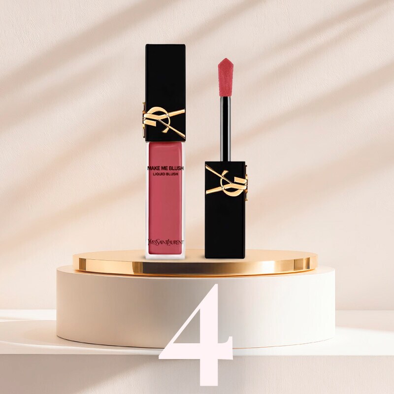 5. Blush Líquido Textura Leve Longa Duração Make me Blush, YSL