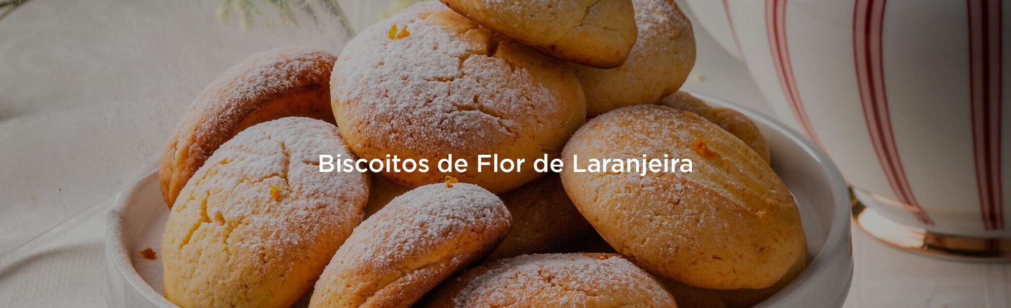 Biscoitos de Flor de Laranjeira