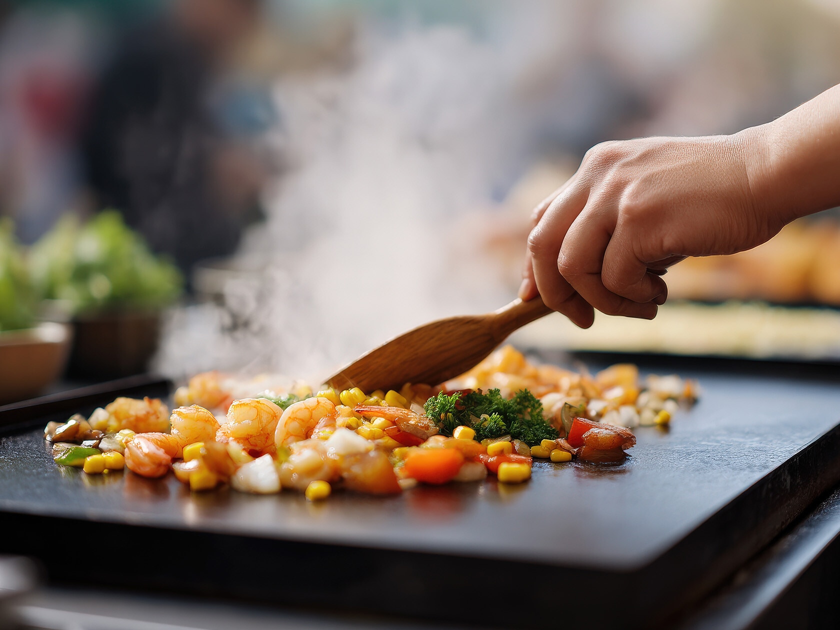 Cocina a la plancha