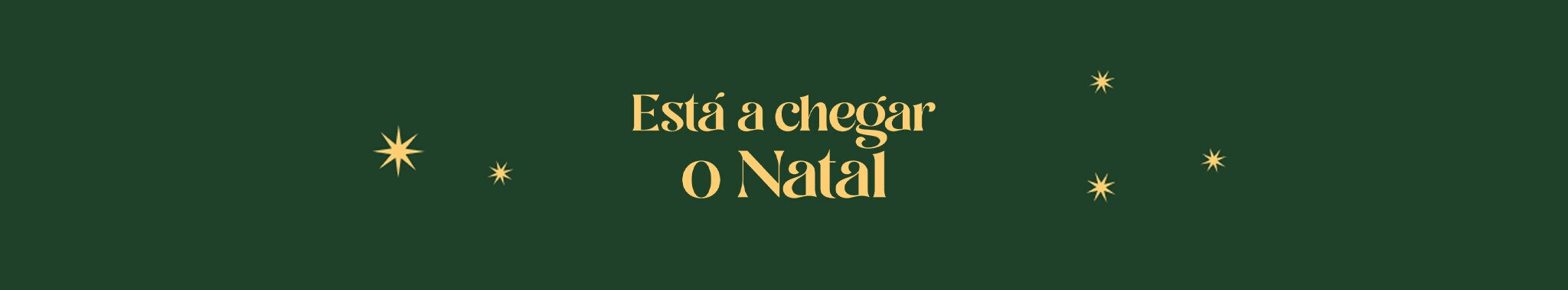 Está a chegar o Natal