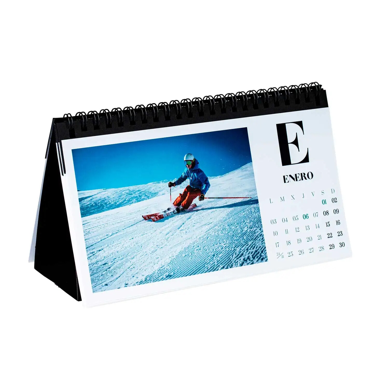 Calendario sobremesa fotográfico 