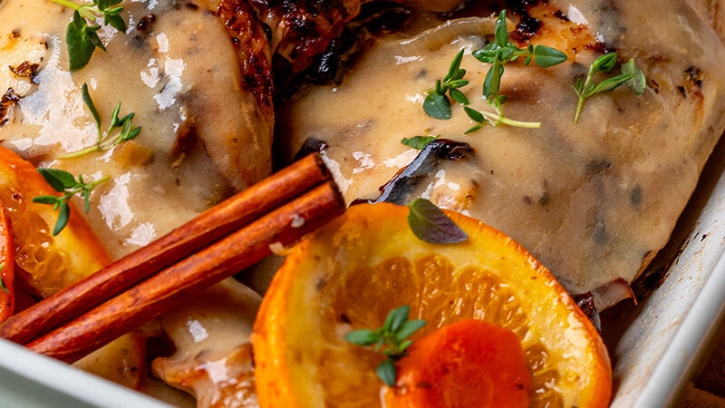 Frango com Laranja