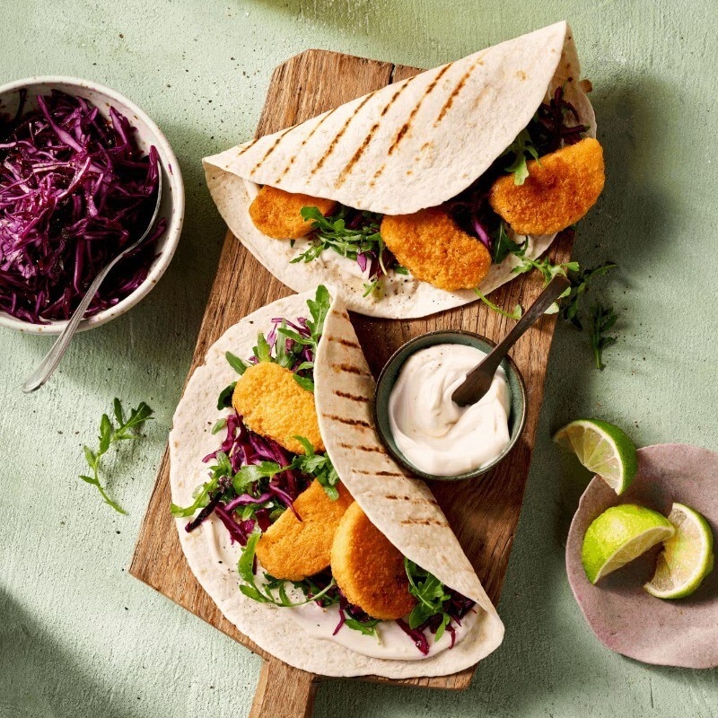 Wrap de nuggets