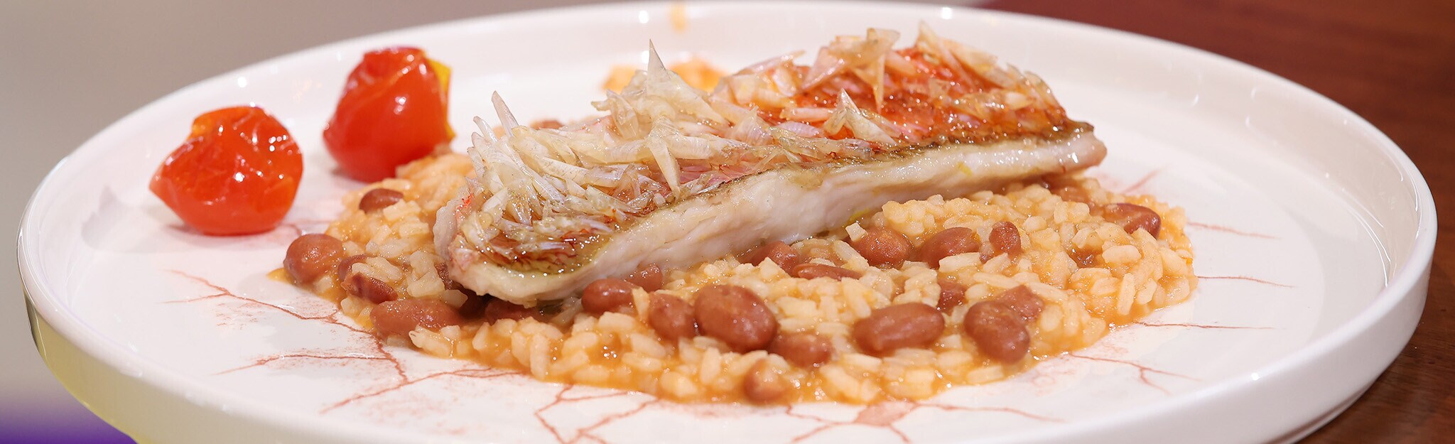 Salmonete com Escamas Crocantes