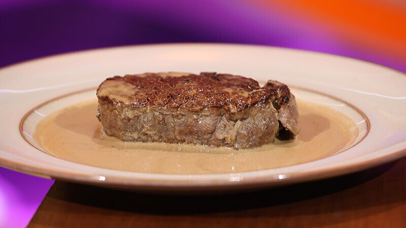 Bife com Molho de Café