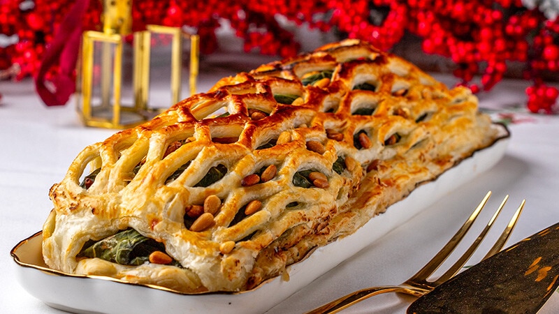 Strudel de Bacalhau