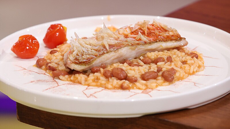Salmonete com Escamas Crocantes