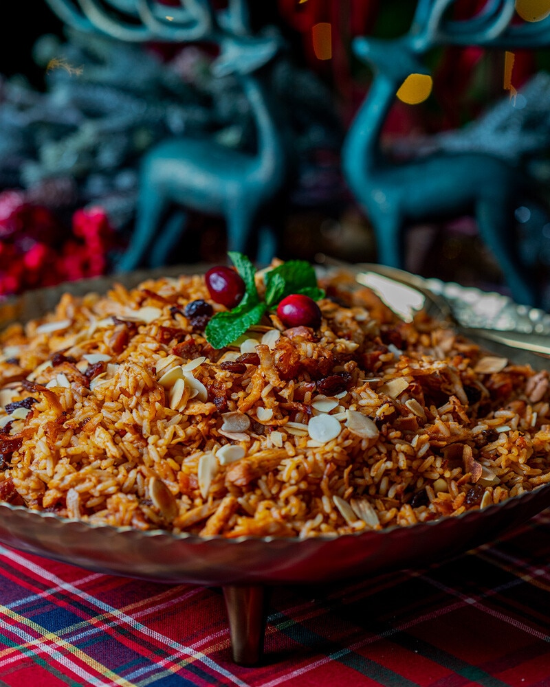 Arroz de Peru no Forno