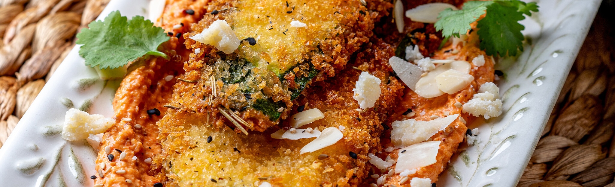 Curgete com Pimento