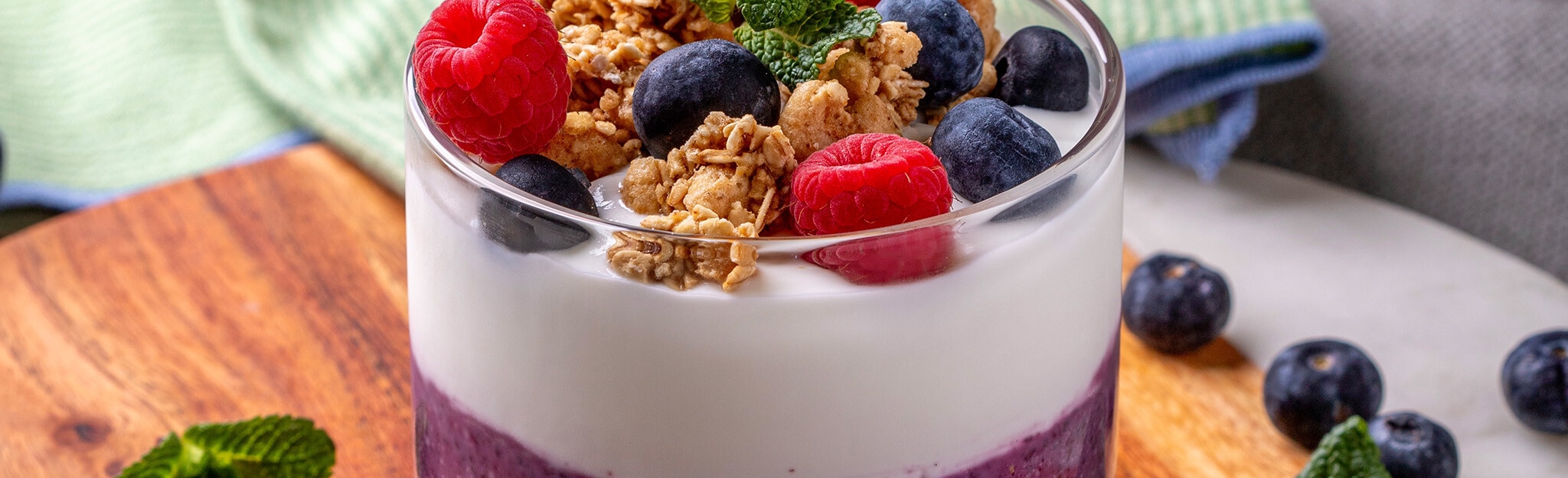 Mousse de Chia e Mirtilo