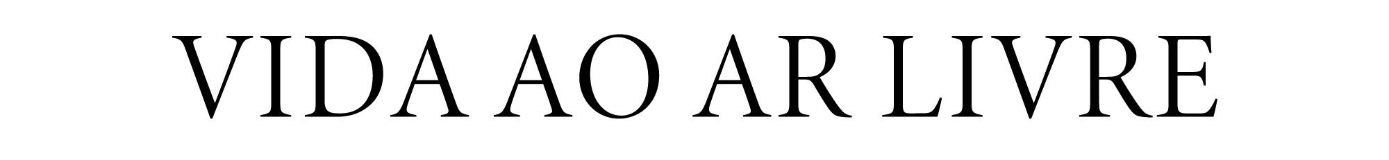 Vida ao Ar Livre