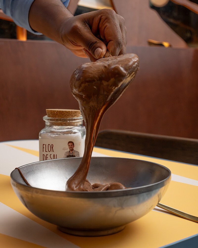 Mousse de chocolate