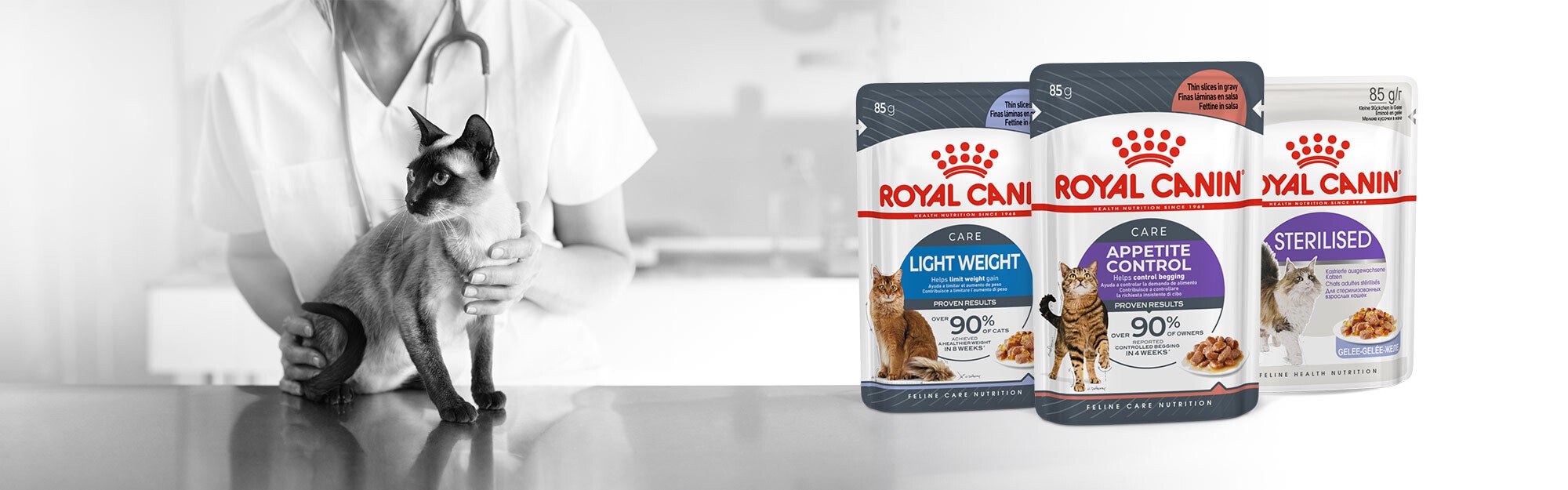 Nutrición Royal Canin específica para las sensibilidades de tu gato