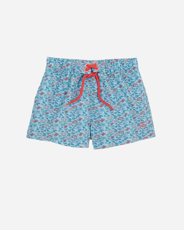 Fato de Banho Infantil com Estampado Floral