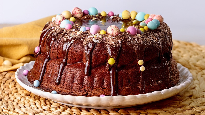 Bolo Vulcão de Chocolate