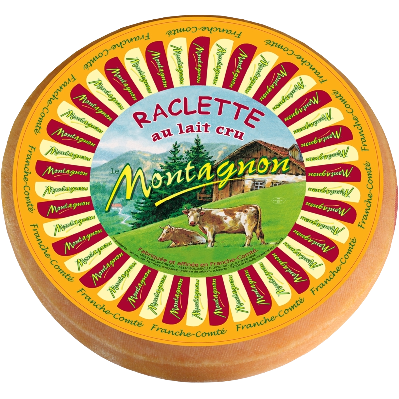 Montagnon Queijo Raclette com Leite Cru de Vaca