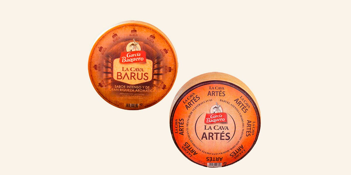 Queso curado en cava La Cava Artés  García Baquero