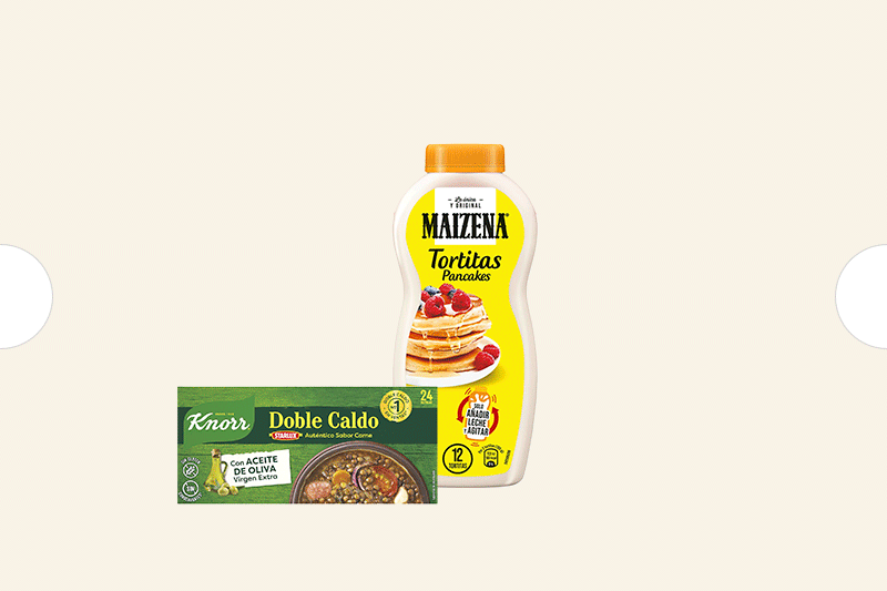 4€ de descuento por compras superiores a 10€ en productos caldos y preparados. Introduce código KNORRMAIZENADTO al finalizar tu pedido. Exclusivo Online
