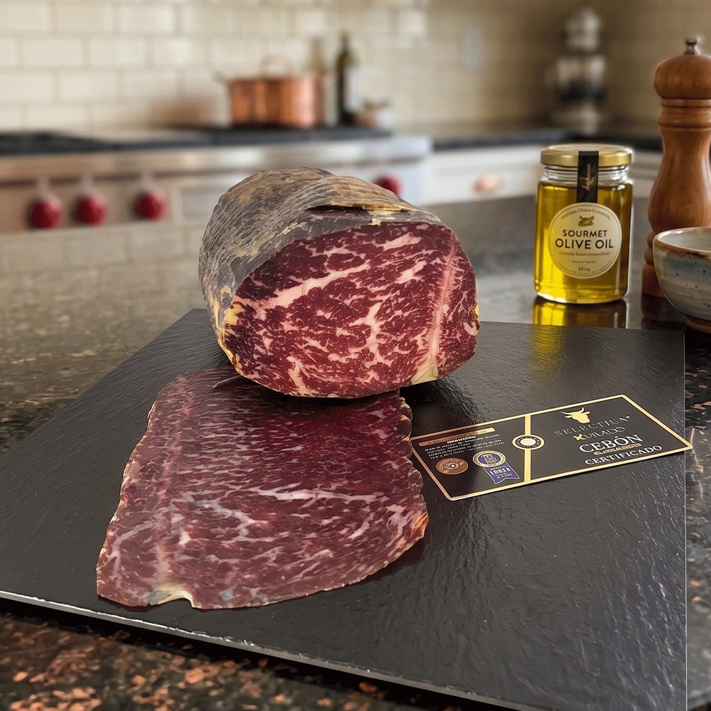 Cecina de cebón black Angus al corte