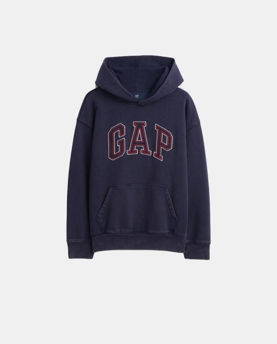 Imagem 0 de Sweatshirt de Felpa com Capuz e Logótipo à Frente