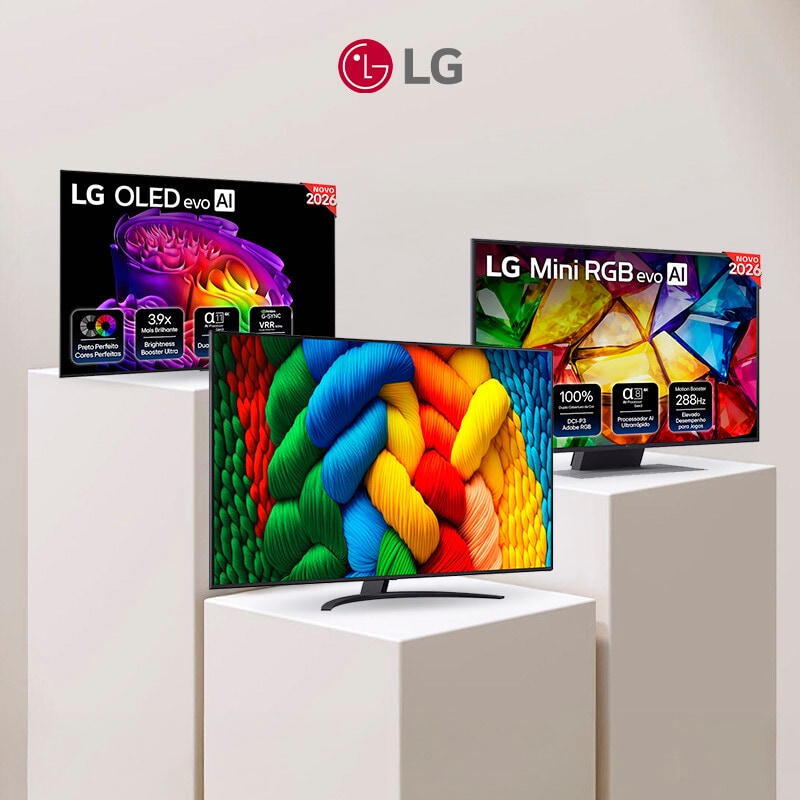 LG - Obtenha 20%  de desconto através do código MUNDIAL20