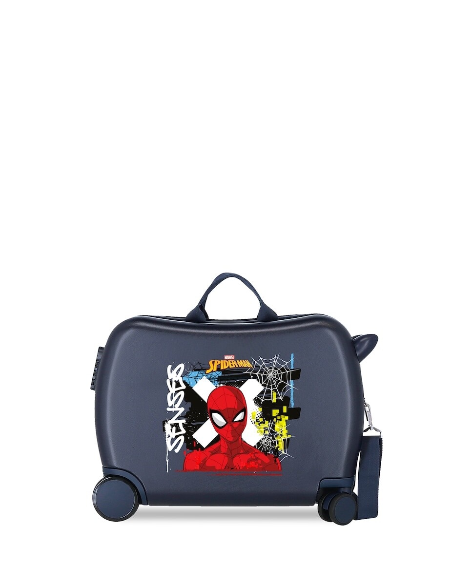 Imagem 0 de Mala Infantil 2 Rodas Multidirecionais 50 Cm Graffity Of Spiderman Abs Rígida com Capacidade de 27,9l