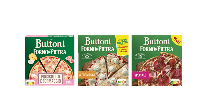 BUITONI Pizzas Forno di Pietra