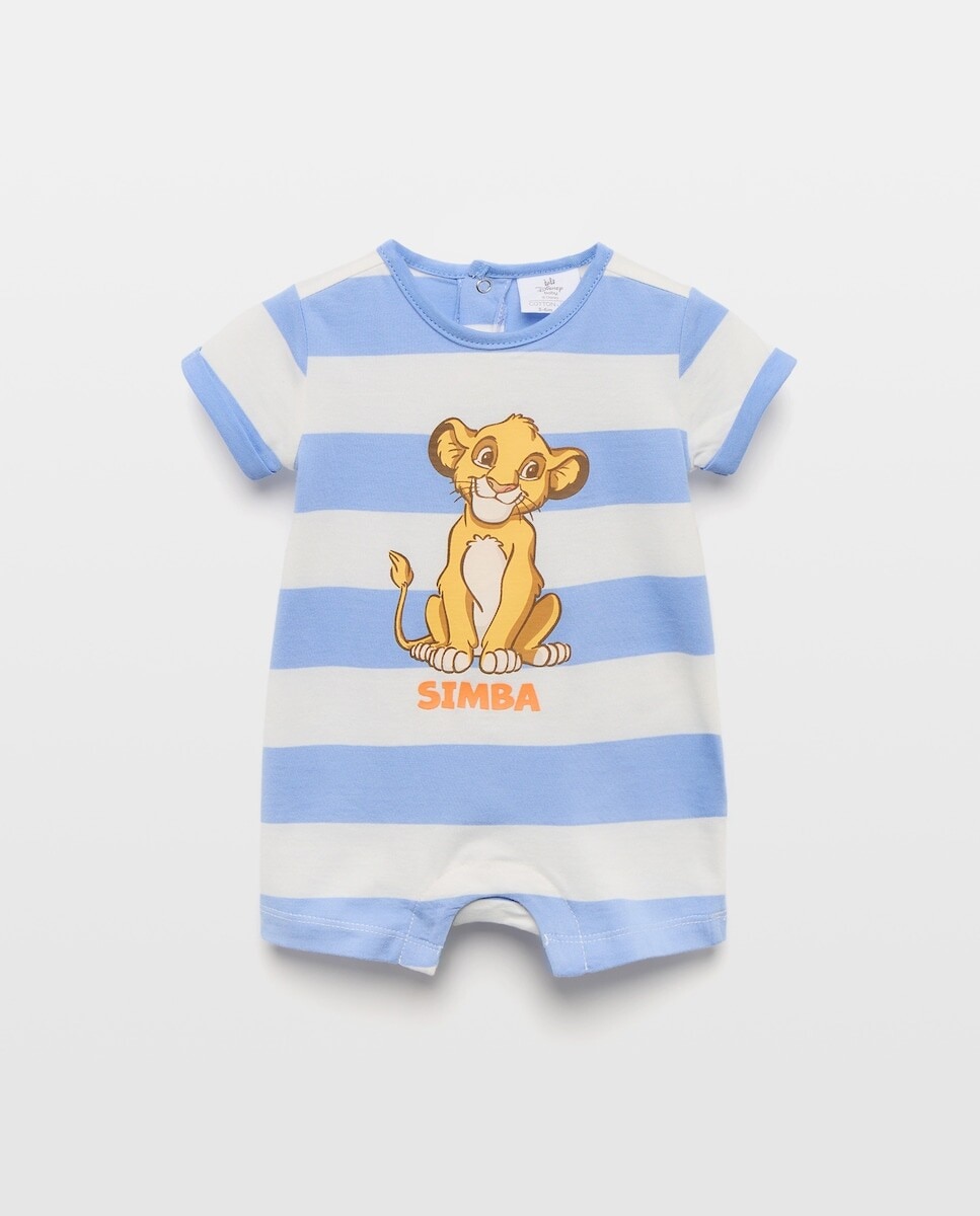Imagem 0 de Babygrow Curto de Malha de Bebé O Rei Leão