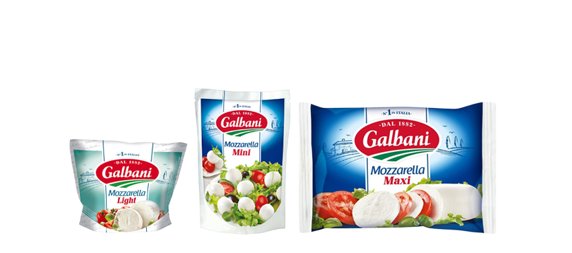 Galbani Queso mozzarella y rallados distintas variedades