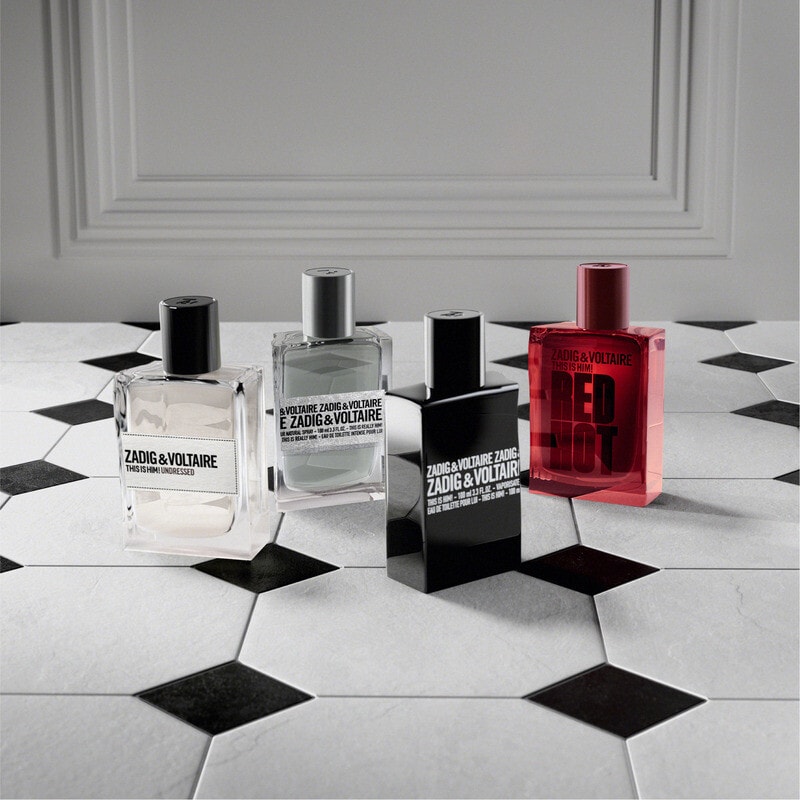 Descubra a linha This is Him com fragrâncias de homem da marca Zadig & Voltaire