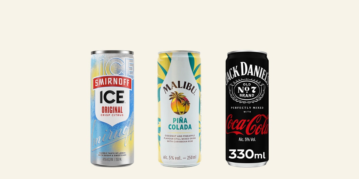 Combinados listos para tomar Multimarca